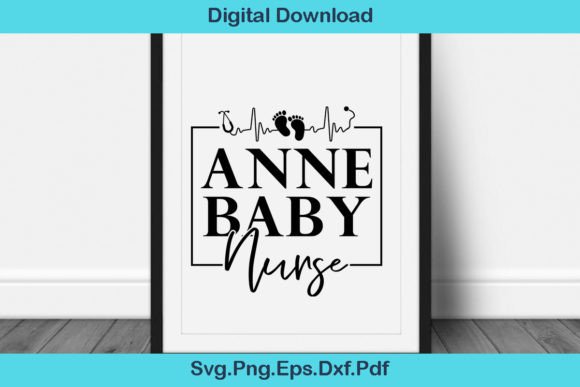 Anne Baby Nurse Shirt, Baby Nurse Gift