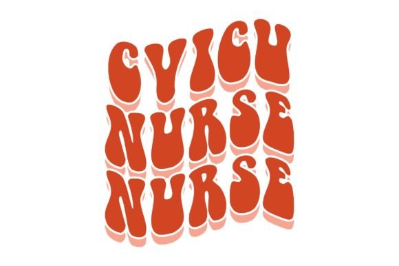 CVICU Nurse Graphics for Crafts and Small Business