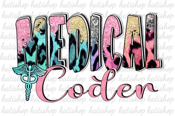 Medical Coder Leopard Png Sublimation