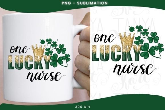 One Lucky Nurse Png Irish Day Png