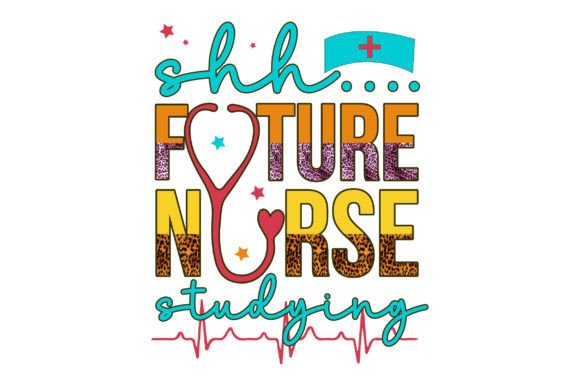 Shh….. Future Nurse Studying Sublimation: Graphics & Crafts